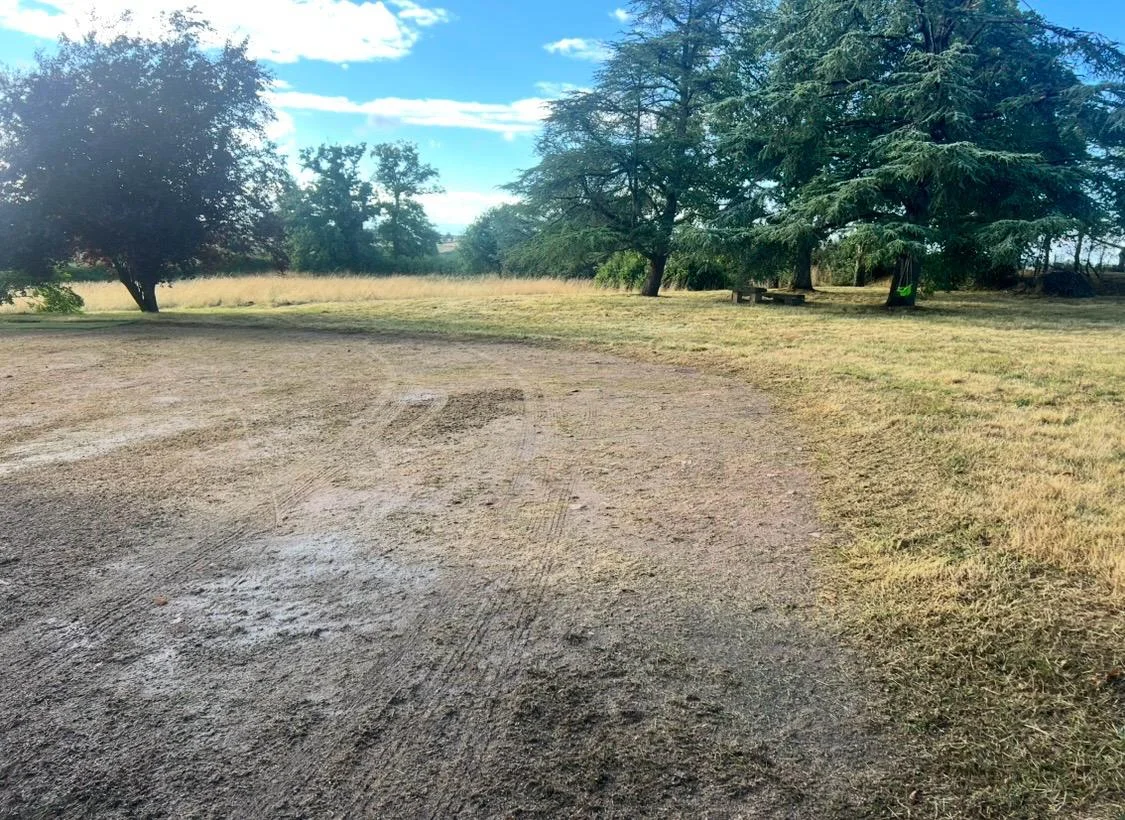 Terrain remis en état réalisé par Prestige Green
